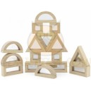 DŘEV. KOSTKY ZRCADLOV&Eacute; 